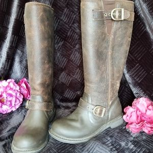 Bogs McKenna Leather and Neoprene Boots, size 6